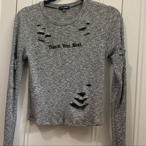 Thank you next Ariana top